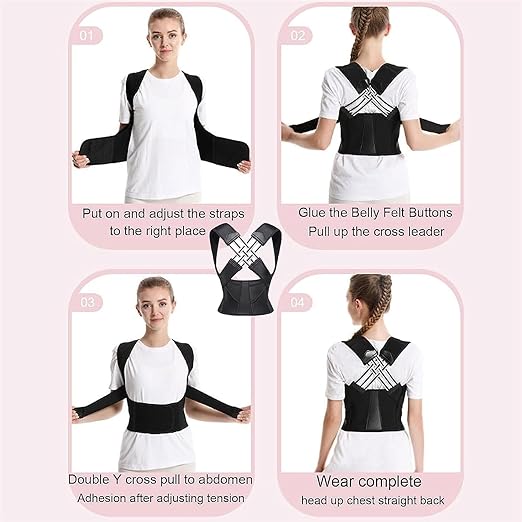 Adjustable Back Posture Belt...